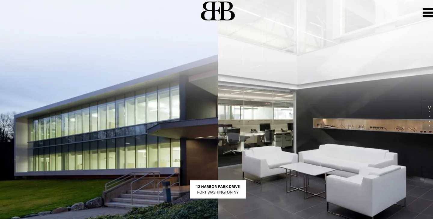BEB Capital website design