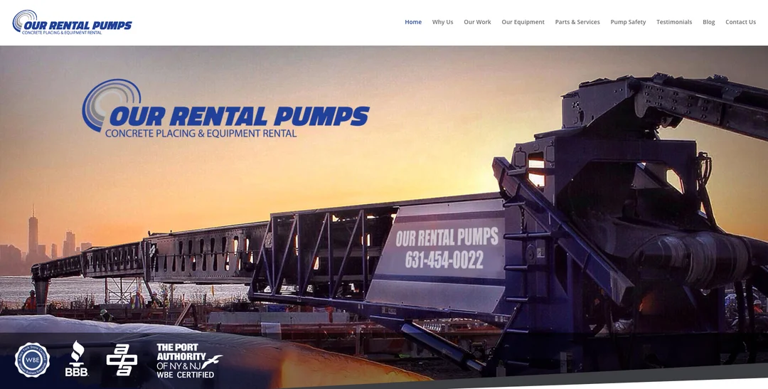Our Rental Pumps project preview