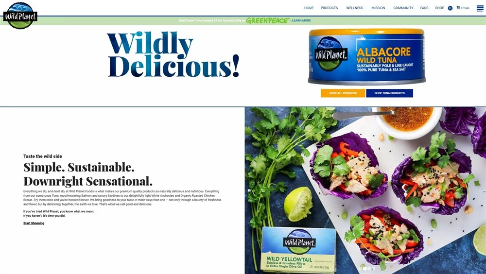 Wild Planet Foods project preview
