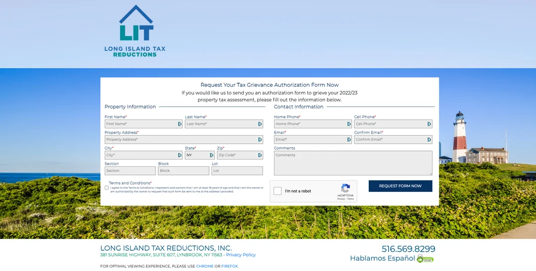 Long Island Tax Reductions project preview