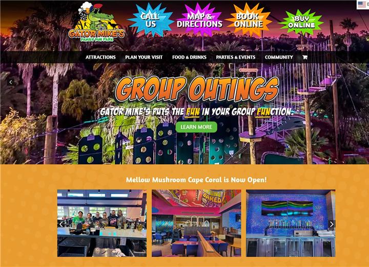 Archived portfolio visual for Gator Mike’s