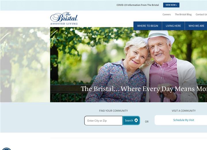 Archived portfolio visual for The Bristal Assisted Living